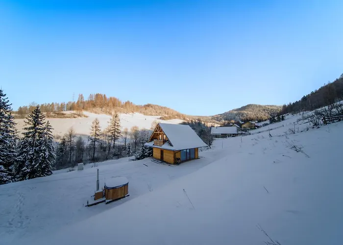 Domek alpejski W Górach *